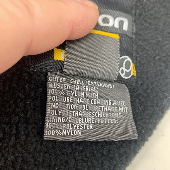 Burton Snowboarding jacket Biolite fleece lined zip pockets tan grey - Picture 7 of 9